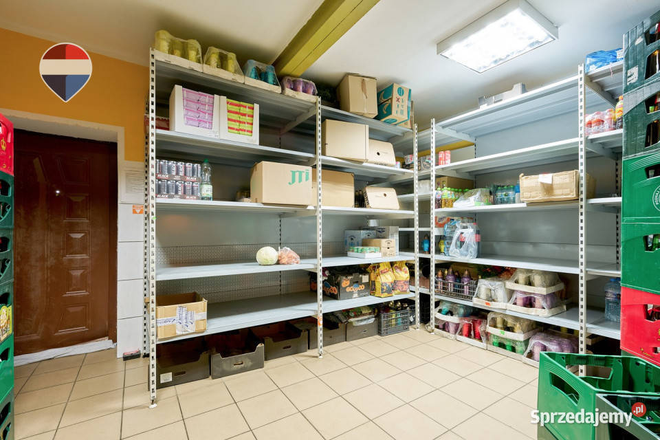 Działający lokal handlowo usługowy pow 795 m 79.5m2 Wichów