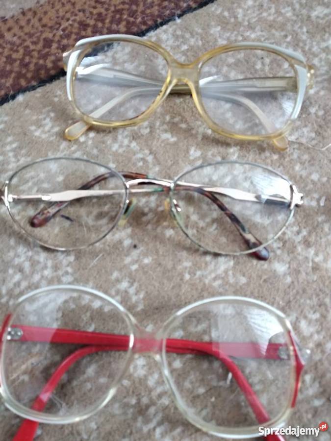 okulary o różnej mocy komplet Poznań sprzedam