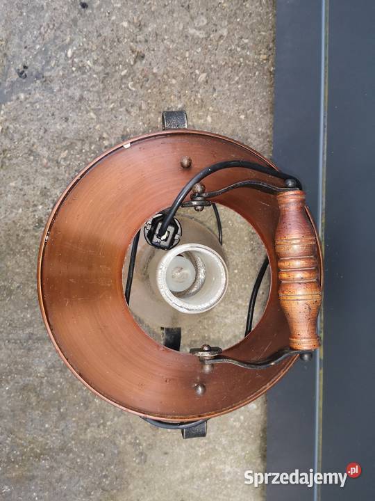 Stara lampa Antyk Aleksandrów Łódzki