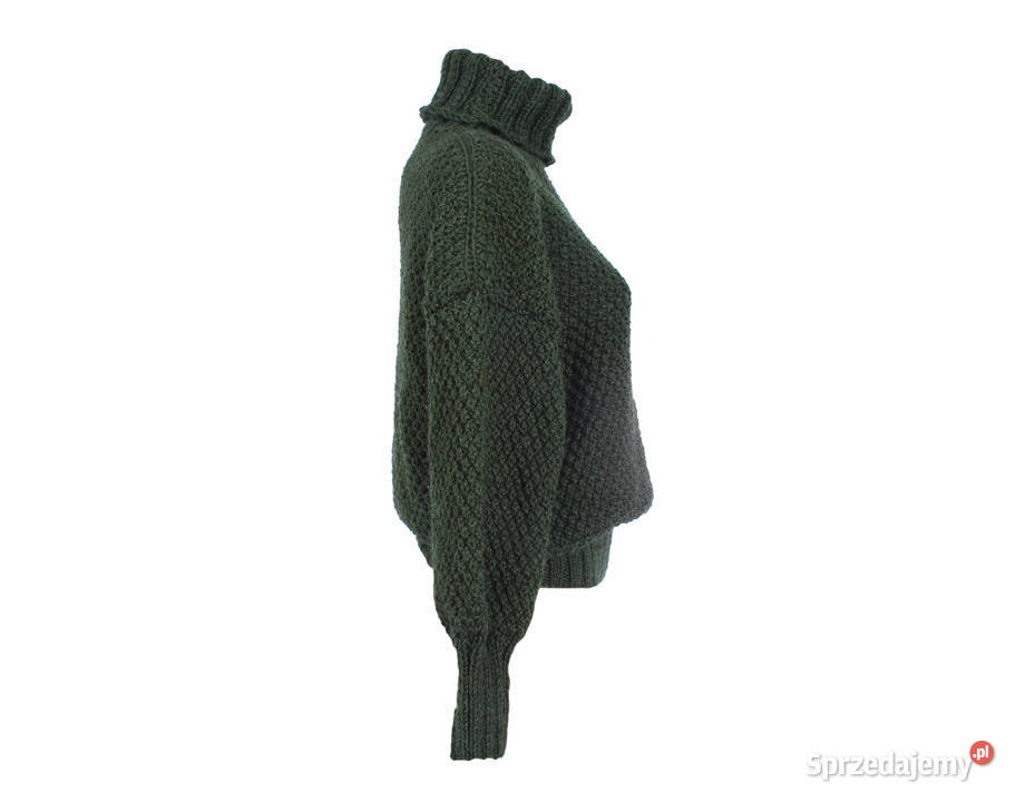 Sweter wełna zielony Rozmiar M Kalwaria Zebrzydowska