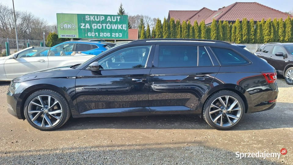 koda Superb Sport Line DSG MirrorLink III czarny Zieleniewo sprzedam