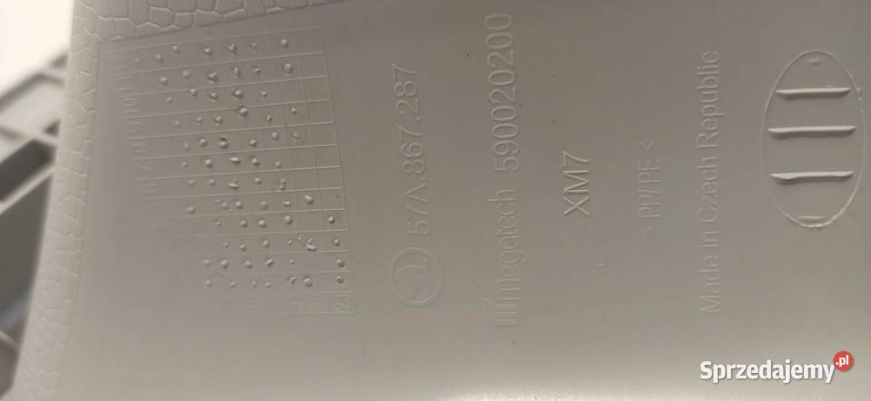 SKODA KAROQ OSŁONA SŁUPKA LEWY TYŁ 57A867287 Motoryzacja dolnośląskie sprzedam