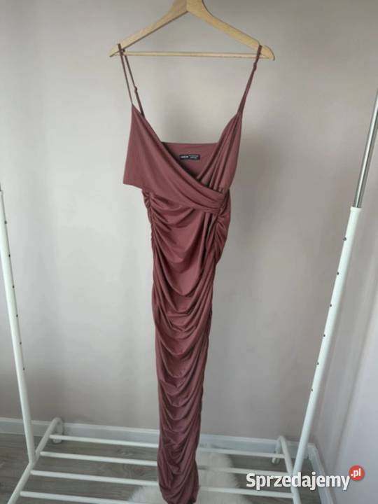 Shein sukienka długa maxi L 40 12 bordowa wesele Rozmiar 40(L) lubelskie Tomaszów Lubelski