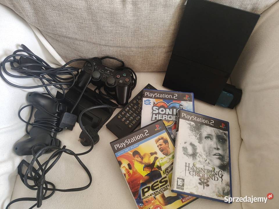 Konsola 2 2 Slim 2 pady karta pilot PES Sonic