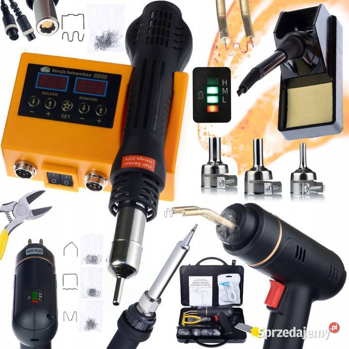 Stacja Lutownicza 2w1 Rosfix Orange Husky OH660 Lutownice Ludźmierz