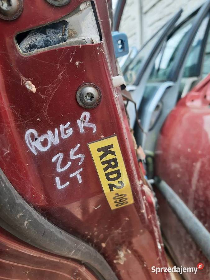 Rover 25 drzwi lewe tylne lewy tył