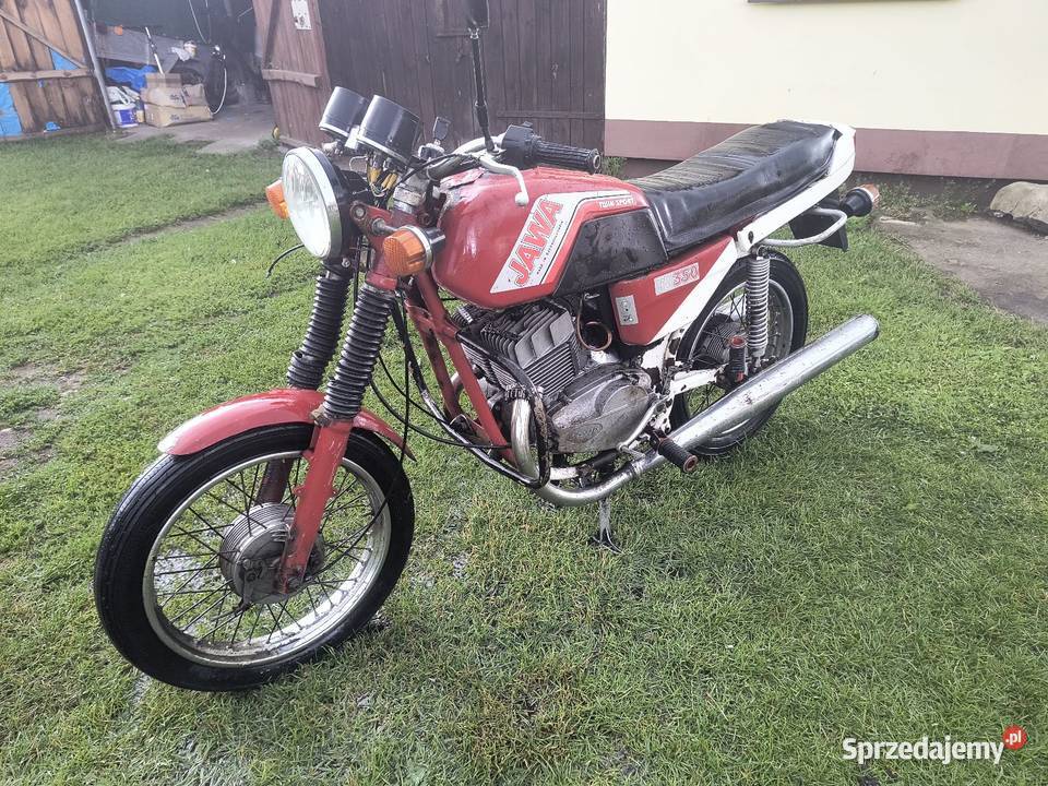 Jawa 350 YS uszkodzony Jawa warmińsko-mazurskie Szczytno