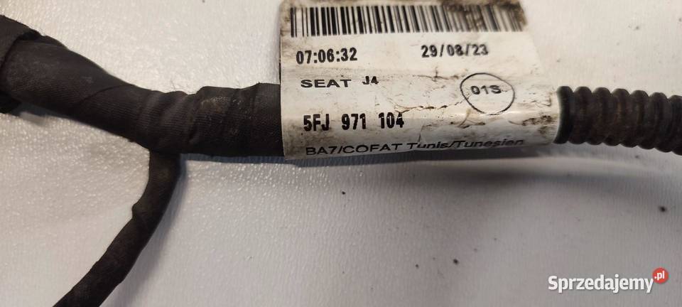 SEAT TARRACO WIĄZKA ZDERZAKA PDC TYŁ 5FJ971104