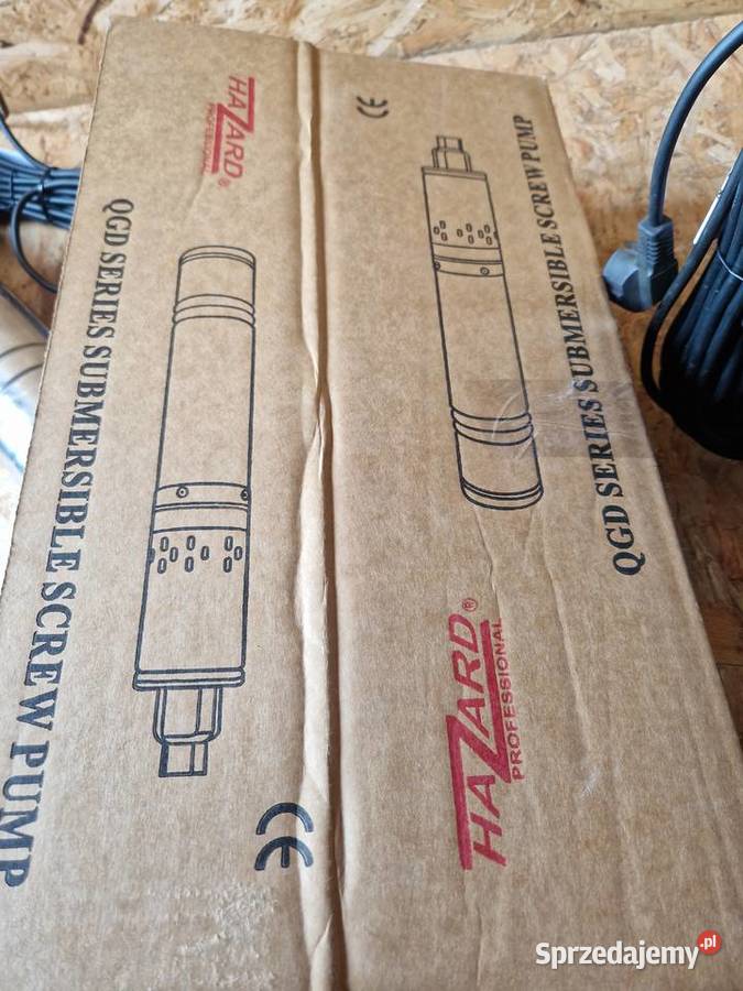 Pompa głębinowa 1kw 1000W Hazard 4QGD15501 Pompy i hydrofory Głogowa