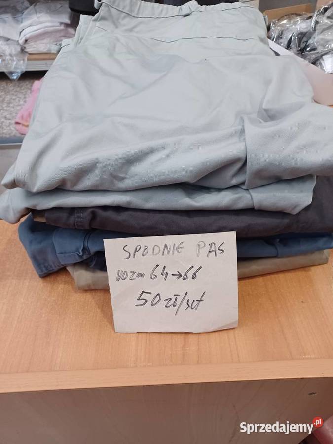 Męskie spodnie robocze w dużych rozmiarach Pozostałe Wrocław