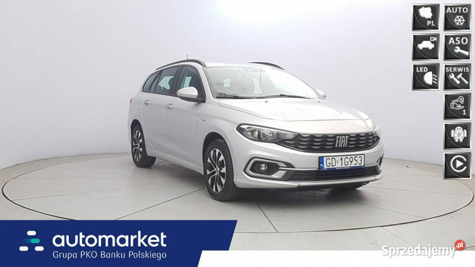 Fiat Tipo 10 T3 Life Z Polskiego Salonu Faktura bluetooth mazowieckie Warszawa