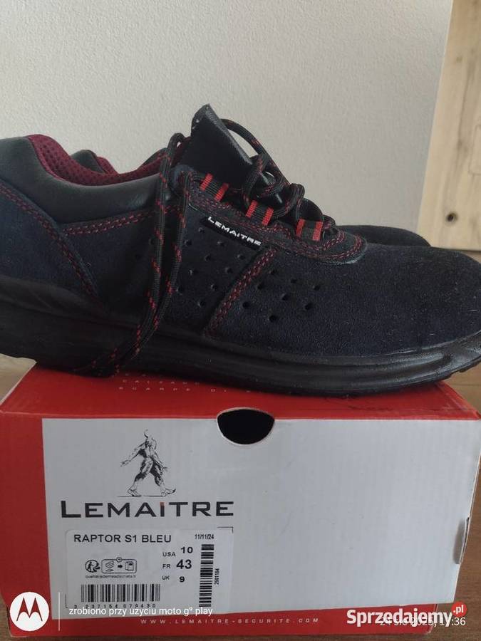 Buty BHP z podnoskiem firmy LEMAiTRE Krosno