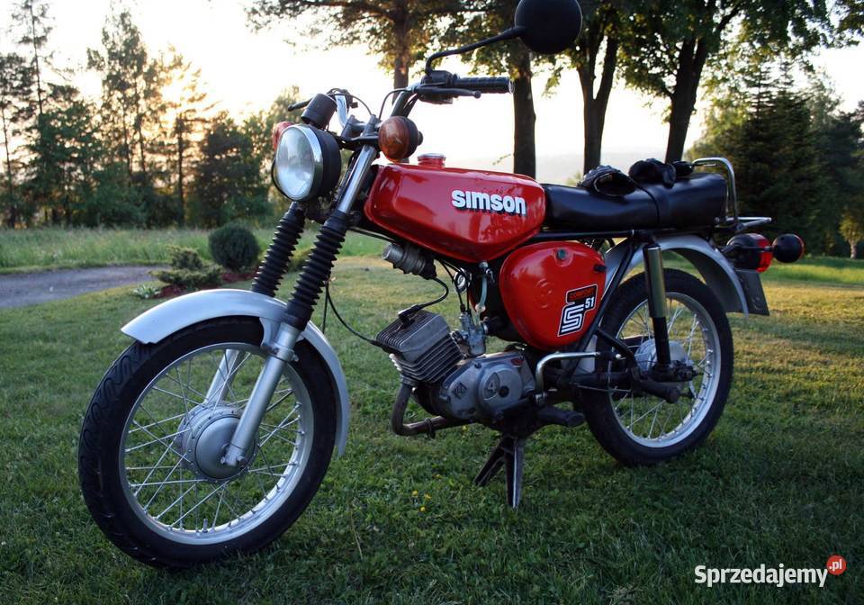 Simson s51 4 biegi stan 50cm3 Simson małopolskie