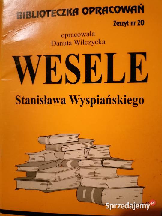 Wesele Wyspiańskiego Biblioteka Analiz mazowieckie Warszawa sprzedam