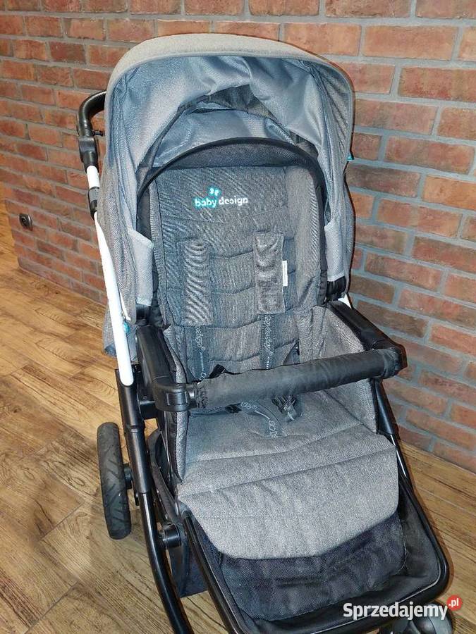 Wózek Baby Design Husky 2w1 Winterpack adaptery Wałcz
