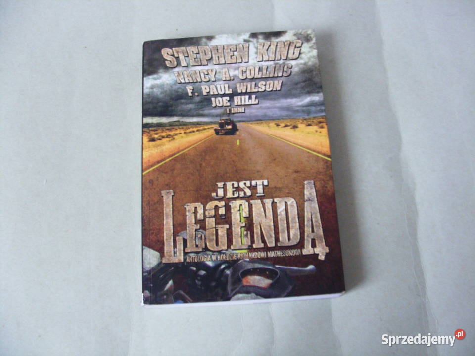 Stephen King Jest legendą Collins Wilson Oborniki Śląskie sprzedam