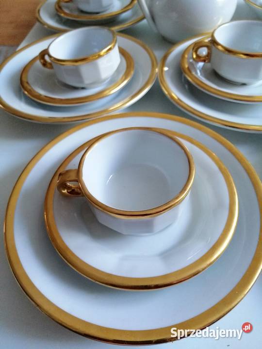 Serwis porcelanowy do herbaty Piillivuyt France Chojnice