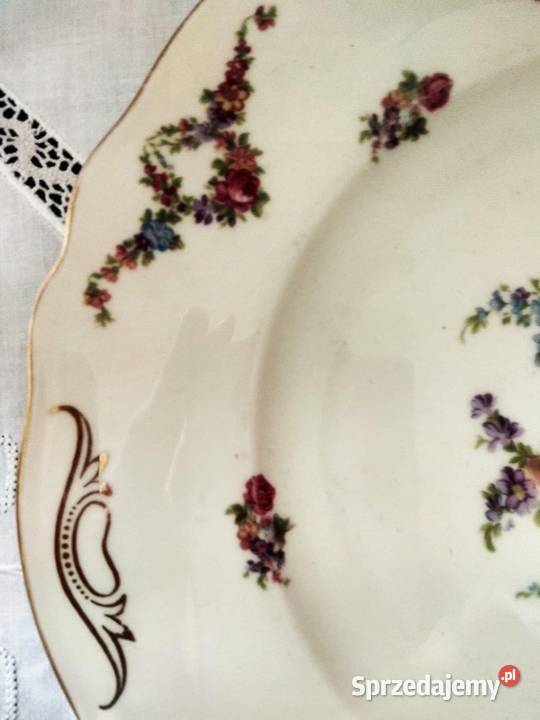 Patera Krautheim Przepięknie złocona W cudownym pomorskie Gdańsk