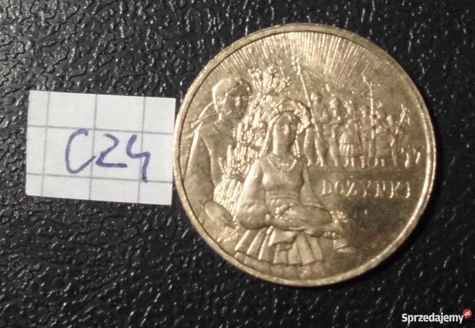 2 złote 2004 Dożynki Numizmatyka małopolskie Kraków