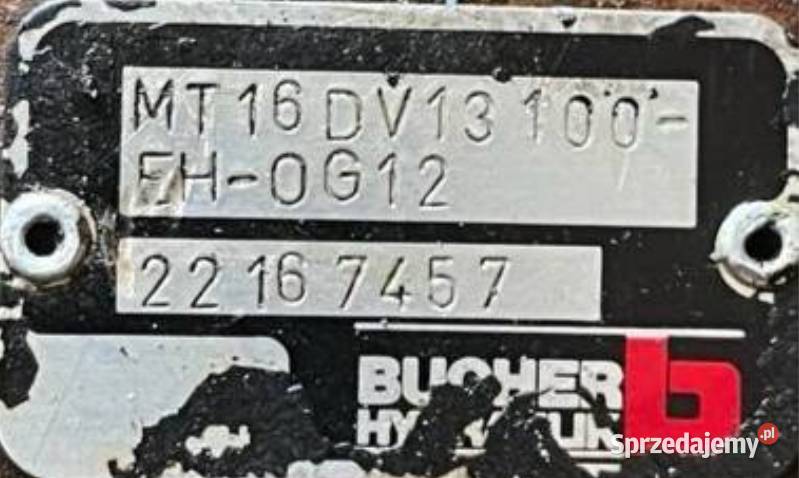 Bucher MT16DV MT16DV13100FHOG12 Zawór blokady Poznań