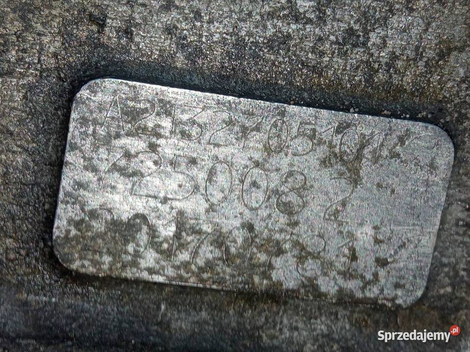 SKRZYNIA BIEGÓW AUTOMATYCZNA A2132705101 20 CDI Rok produkcji 2017