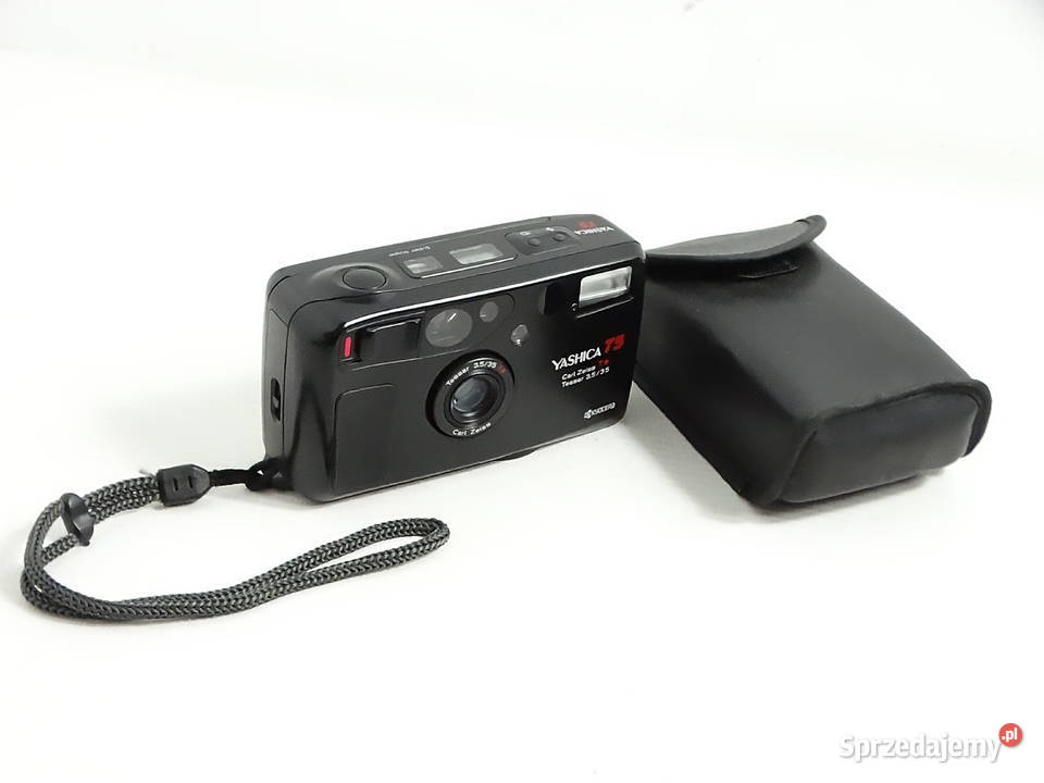 Yashica T5 Carl Zeiss Tessar 35mm f35 T Super lubelskie Biłgoraj
