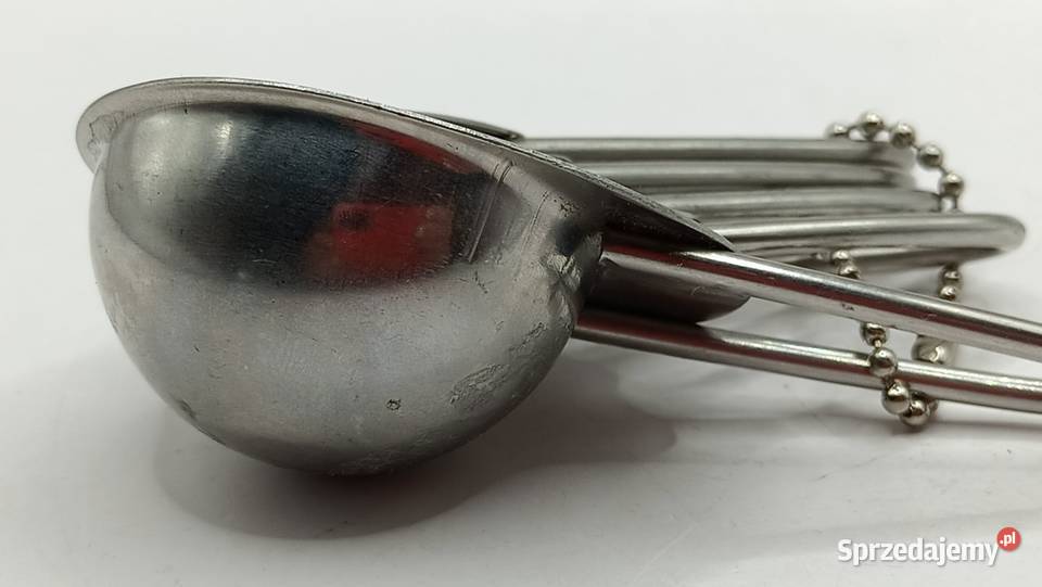 Metalowe marki łyżeczki zestaw 5 sztuk Zamość sprzedam