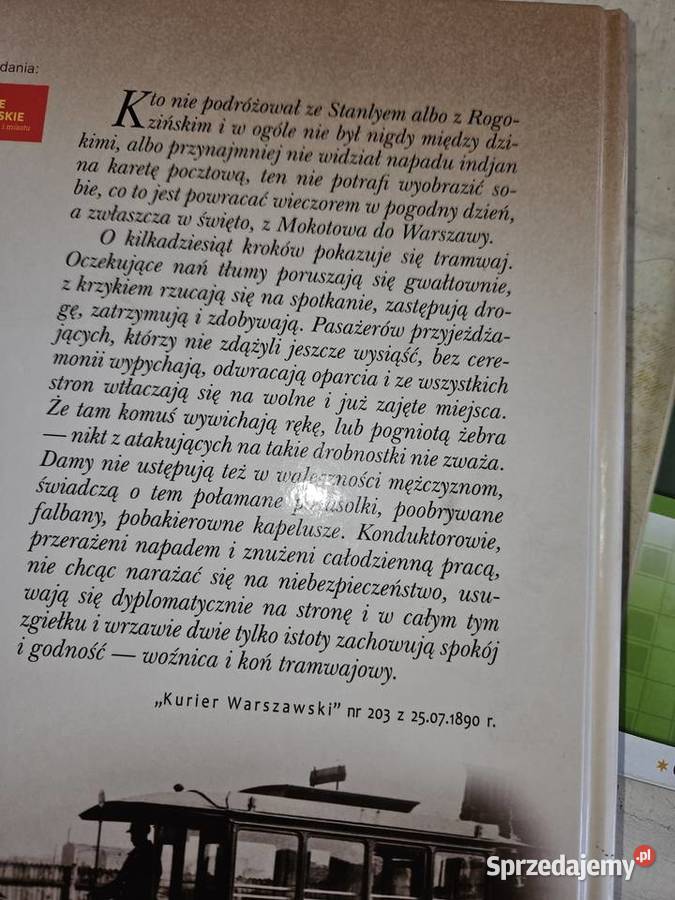 Warszawskie tramwaje konne 18661906 Nie do Warszawa