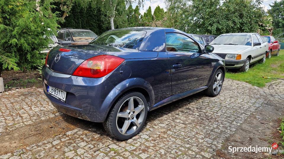 Opel Tigra twintop 2007r 14 benzyna niebieski Bydgoszcz