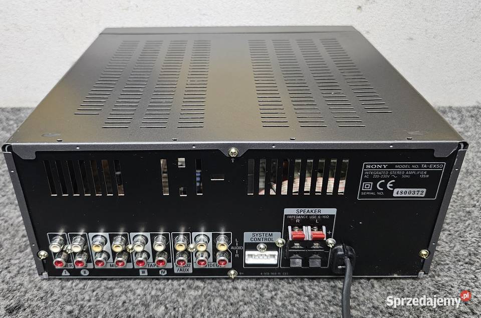 Wzmacniacz stereo Sony TAEX50 pilot sprawny sprzedam