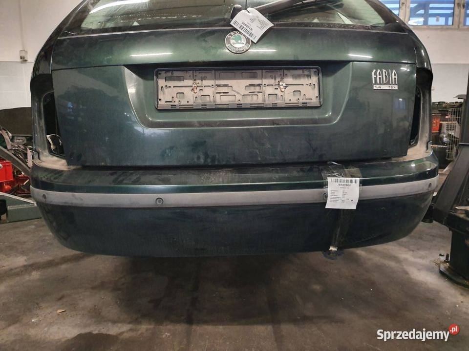 ZDERZAK TYŁ SKODA FABIA I LF8C KOMBI Lipno sprzedam