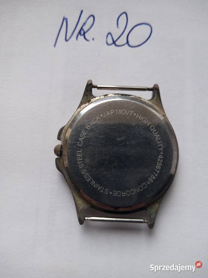 Zegarek kwarcowy 20 CONCORDE Japan Szczecinek