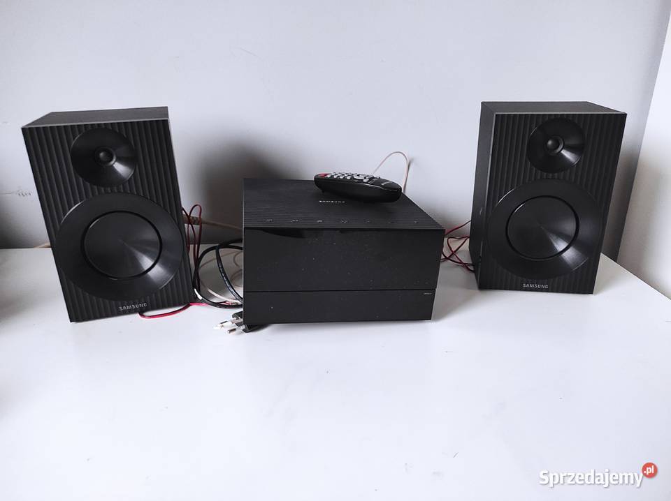 Miniwieża Wieża Samsung MM-J320 głośniki pilot KOMPLET