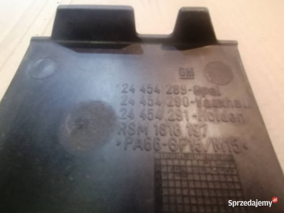 osłona na silnik 24454289 Opel Zafira A Vectra C osobowe łódzkie Piotrków Trybunalski