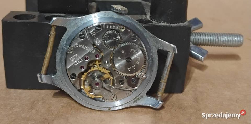 Zegarek Męski Pobieda 15 JEWELS 1953 Zegarki i Biżuteria opolskie