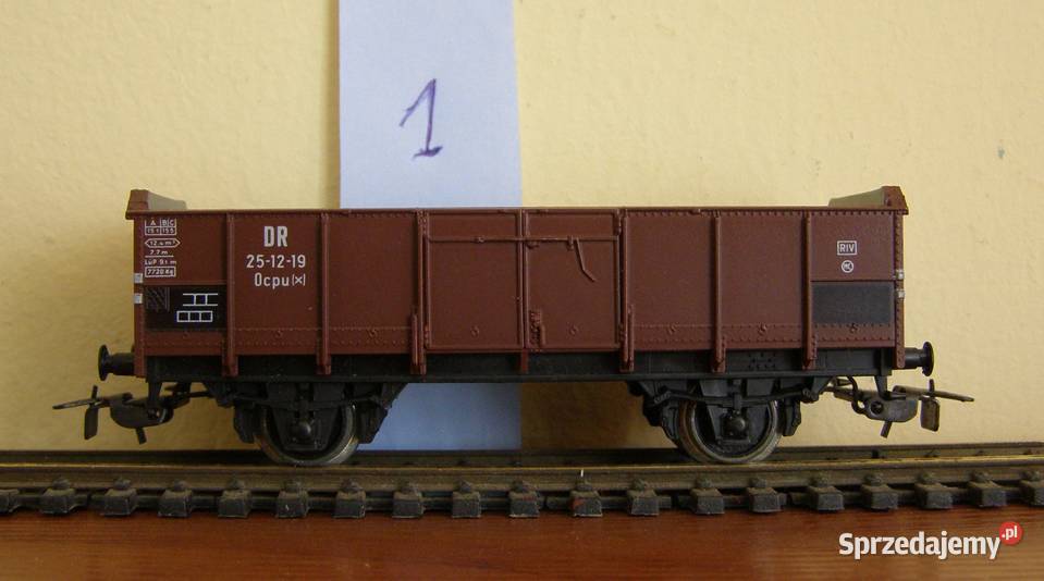 Kolejka wagon towarowy 1 H0 Piko Łódź