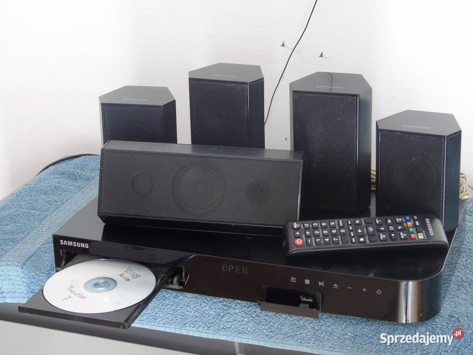Kino domowe Samsung HTH5500 pil kol USB BT CD Samsung Jasło