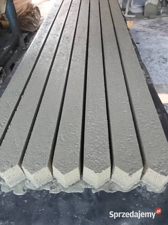 Słupki betonowe do siatki leśnej winorośli Olszyny