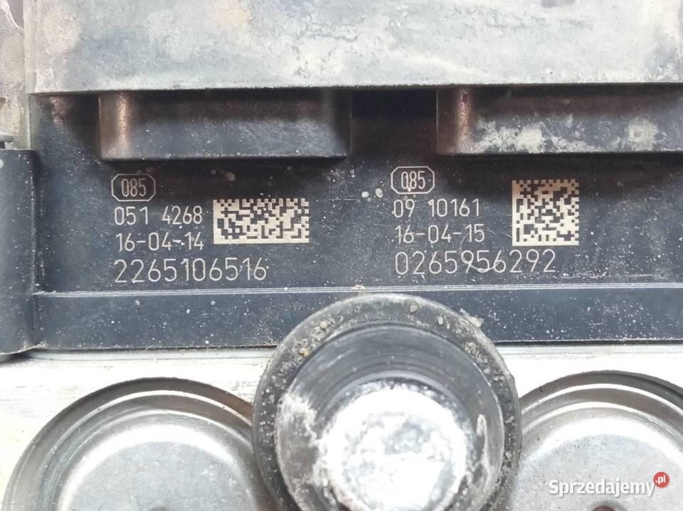 POMPA ABS 0265956292 0265255662 Opel Corsa V