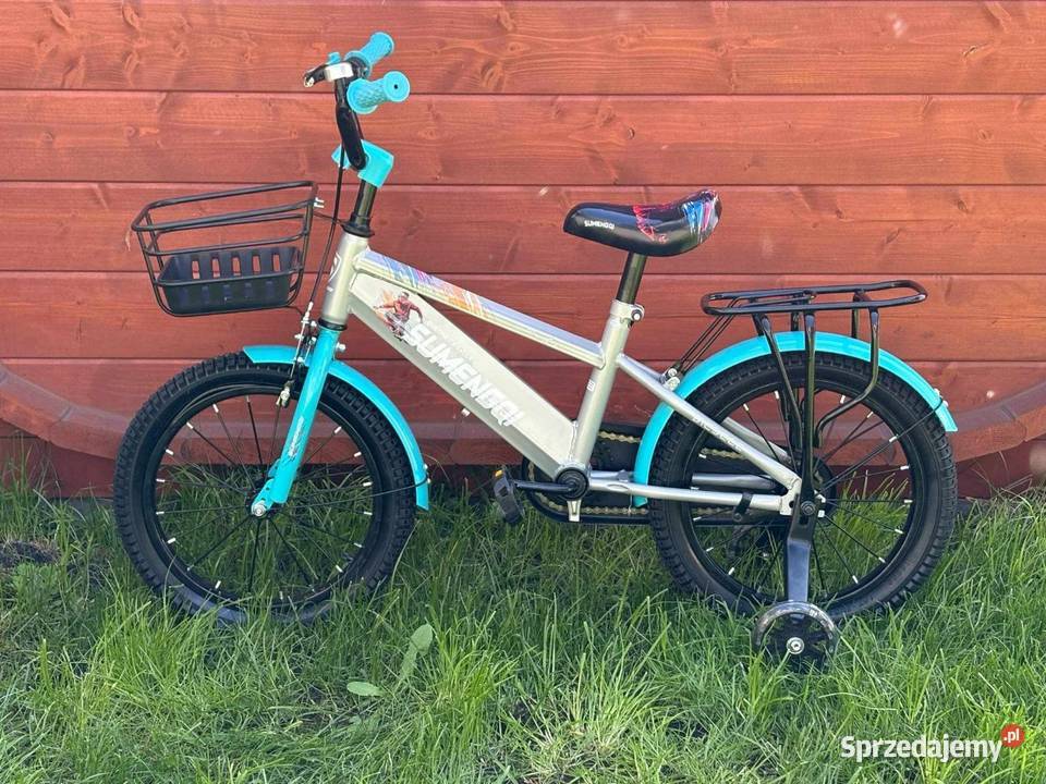 Rowerek 16 srebrny Zgorzelec