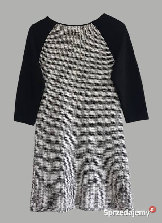 Damska elegancka sukienka biało czarna z 34 małopolskie Chrzanów sprzedam