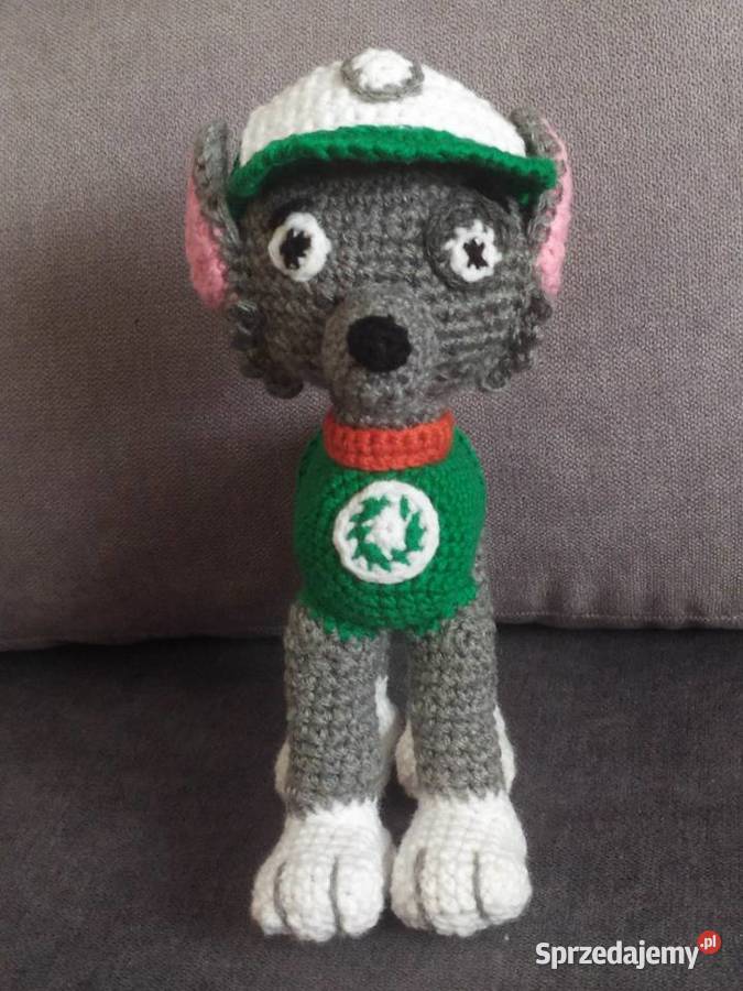 Rocky Psi Patrol na szydełku Dębno sprzedam