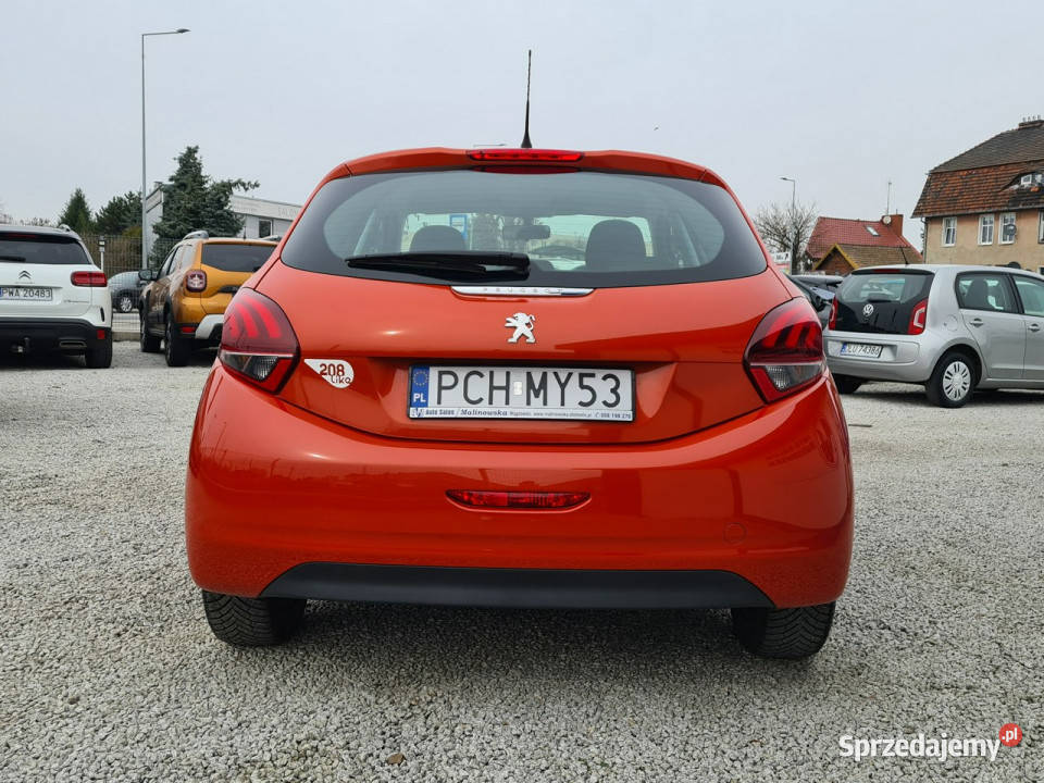 Peugeot 208 LIKE Klimatyzacja Halogeny Komputer Wągrowiec