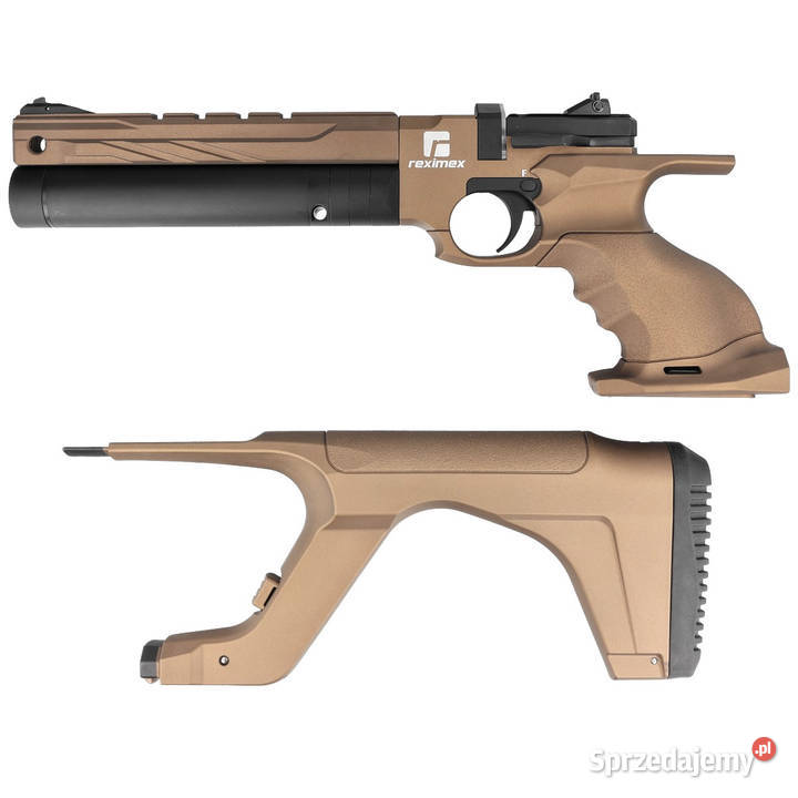 Pistolet wiatrówka PCP Reximex RP Bronze 45 mm z mazowieckie Warszawa