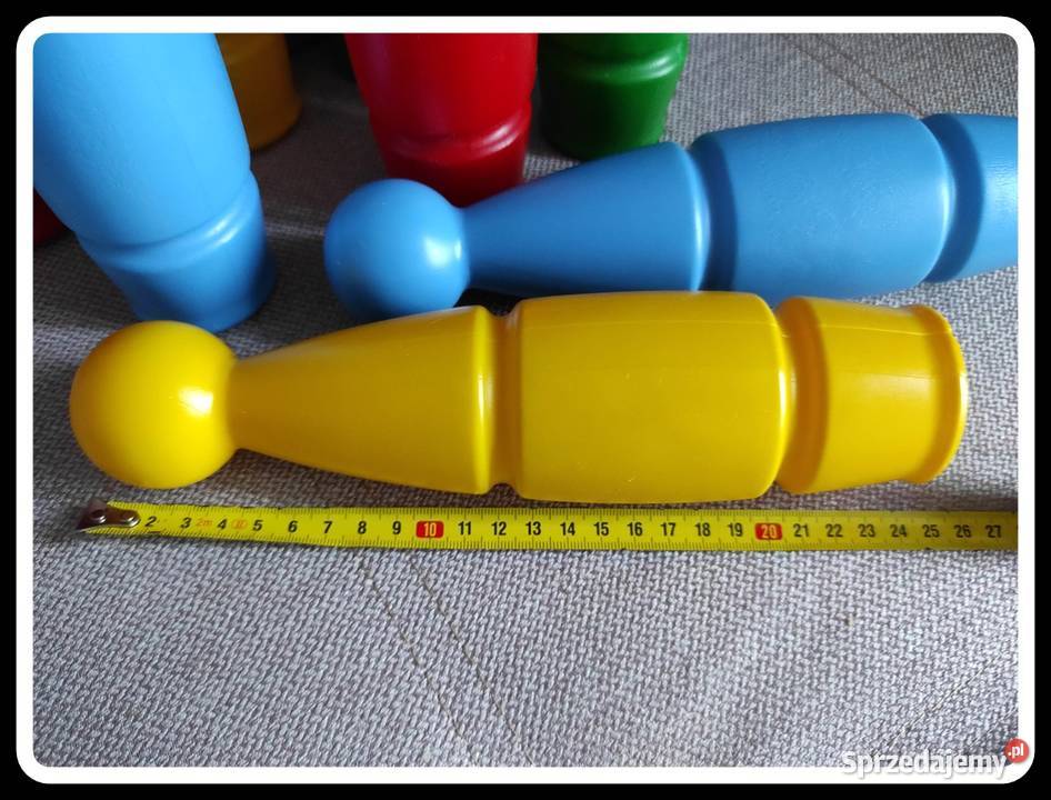 Kolorowe kręgle zabawka dzieci 9 sztuk 25 Płock sprzedam