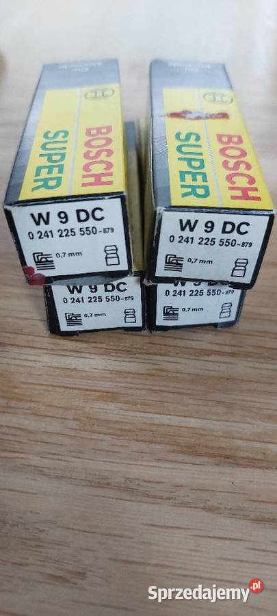 Świeca zapłonowa bosch W9 DC osobowe Układ elektryczny, zapłon Cholerzyn