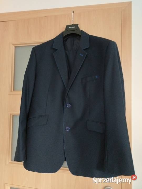 Garnitur ciemny granat ALJEKA Diego