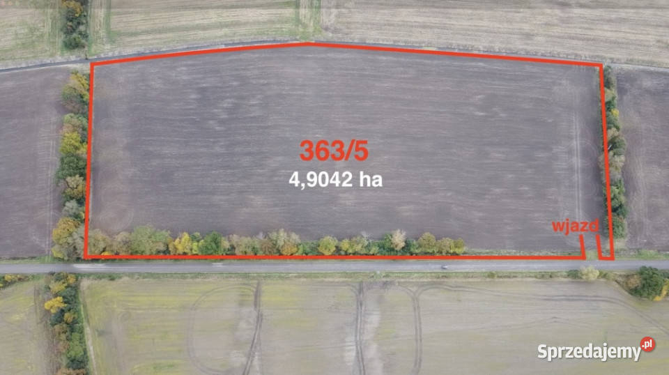 GdańskWiślinka 919 ha S7 Działki Przemysłowe UP 110zł/m2 Sprzedaż Wiślinka