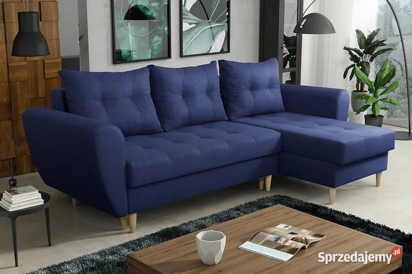 Elegancki narożnik na nóżkach kolory do wyboru 140cm Wałbrzych sprzedam