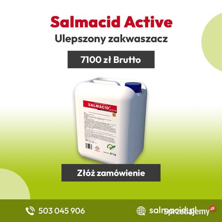 Salmacid Active 528 Zakwaszacz do wody w płynie Śrem